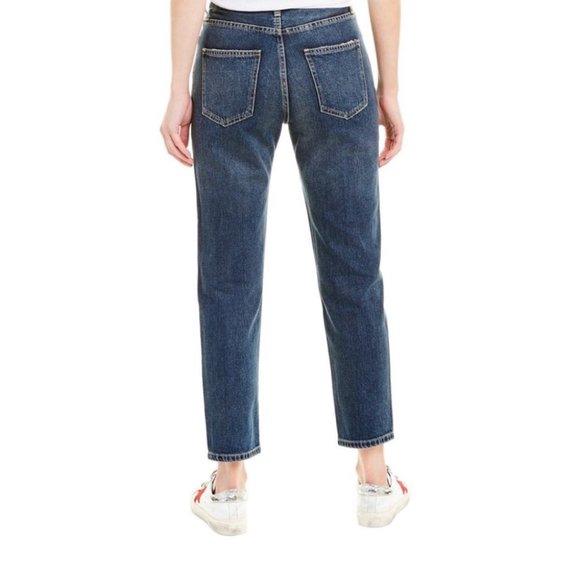 Current/Elliott The Vintage 1 Year Worn Rig Leg Cropped Jeans - Picture 3 of 8